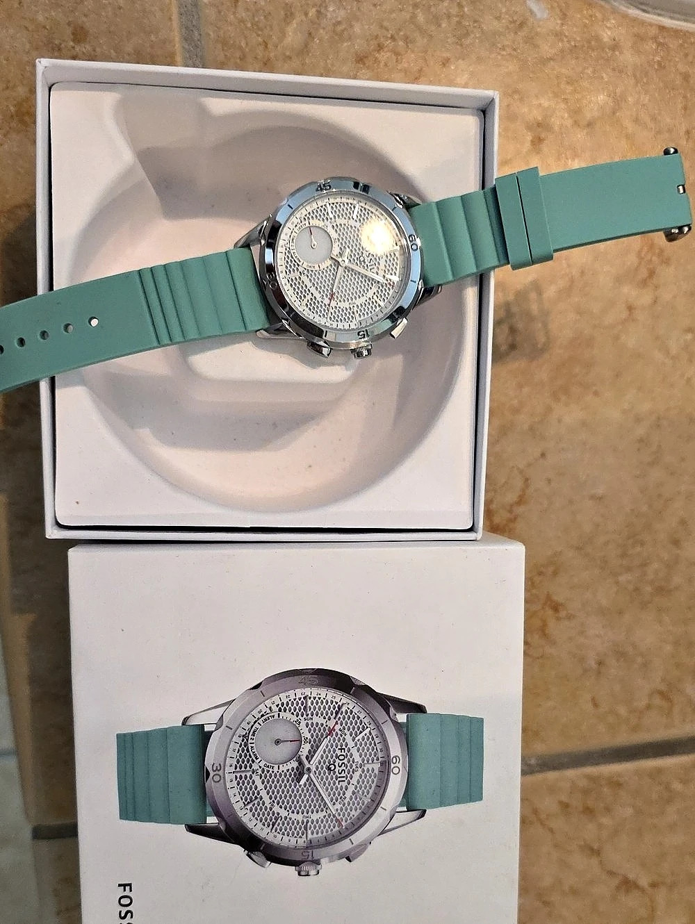 Fossil Q Modern Pursuit Hybrid Smartwatch Green